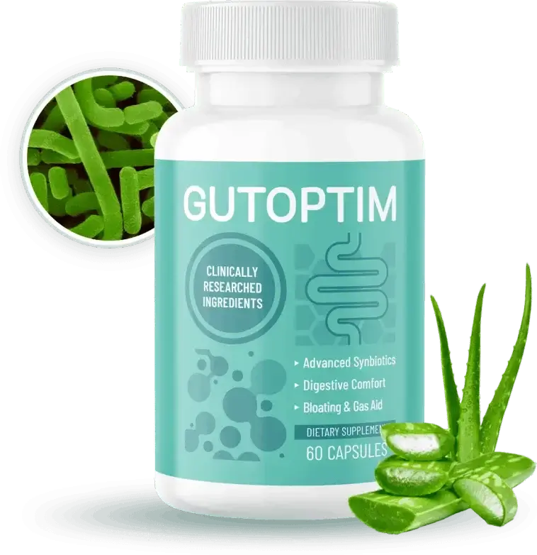 GutOptim Digestive Health Supplement - 1 Bottle Pack